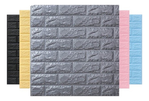 Placas Autoadhesivas Para Pared 70x77 Cm- Blanco 0