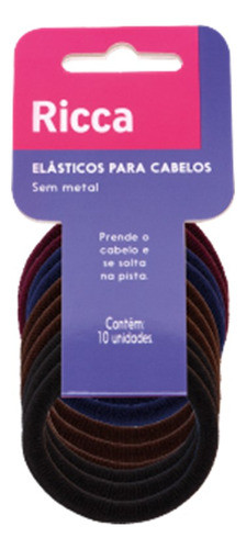 Kit 20 Elásticos Cabelo Prendedor Lacinho Sem Metal M Ricca 1