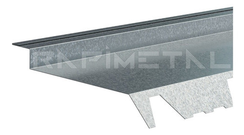 Zingueria Babeta Trapezoidal Amolar Galvanizado 1,22 Metros 0