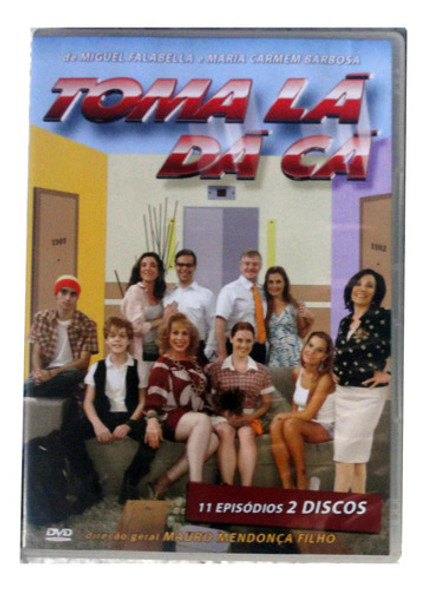 Dvd Duplo Toma Lá Dá Cá - Primeira Temporada (2007) Original 0