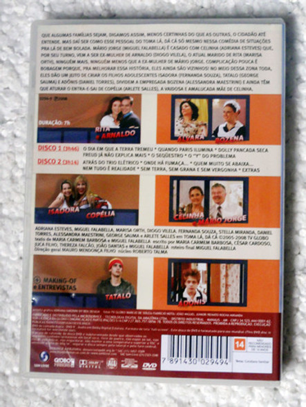 Dvd Duplo Toma Lá Dá Cá - Primeira Temporada (2007) Original 1