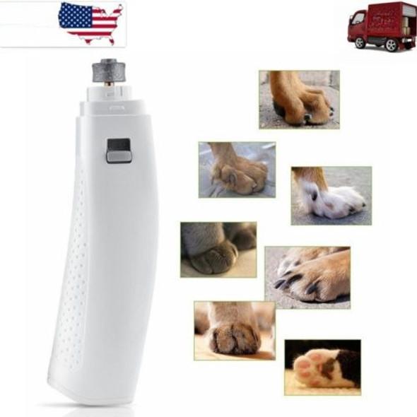 Mascotas Perro Gato Clavo Eléctrica Amoladora Trimmer Clippe 0