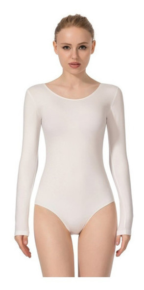 Collant Danca Ballet Manga Longa Adulto 0