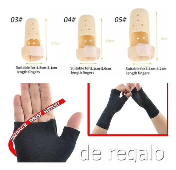 Inmovilizador  Dedos De La Mano, Ajustables  , Ferula 0