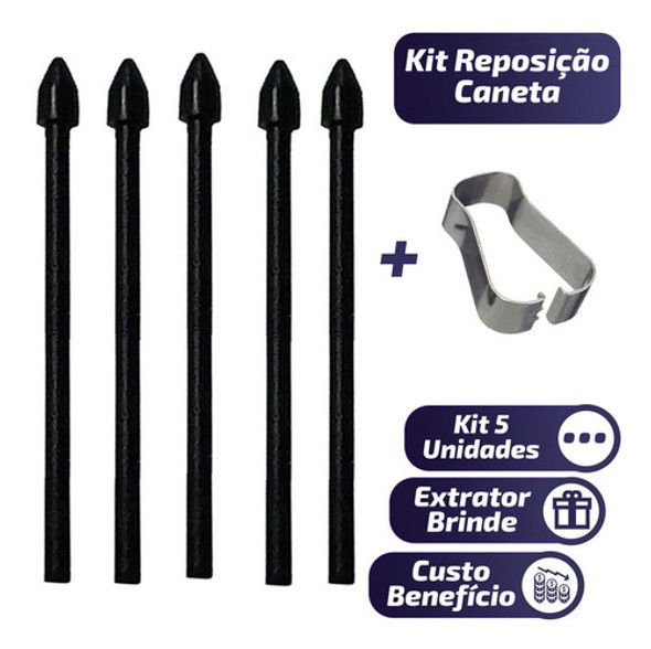 Refil Ponta Para Caneta Spen Samsung S22 Ultra S23 Ultra S24 1
