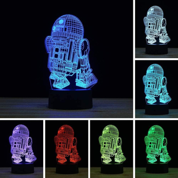 ~? Terrosol 3d Star Wars Lámpara - Star Wars Regalos - 4 Pat 1
