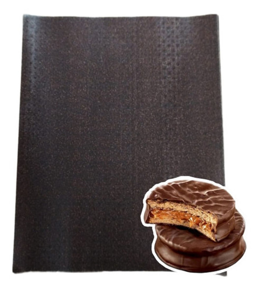 Papel Aluminio  Alfajores Color Chocolate  100 Unidades 1