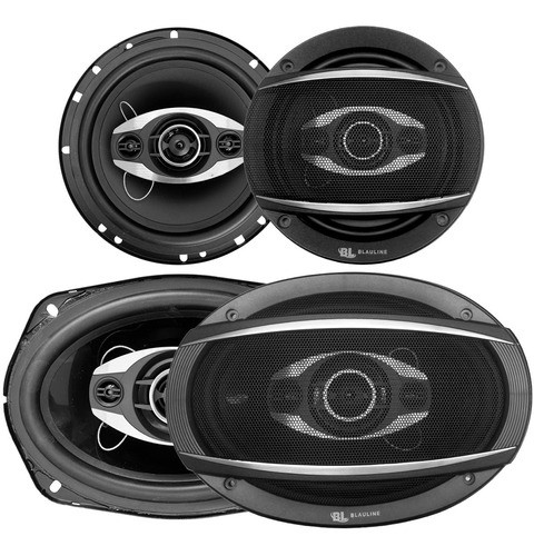 Combo Parlantes Blauline Par 6x9 Y Par 6.5 Pulgadas Rejas 0