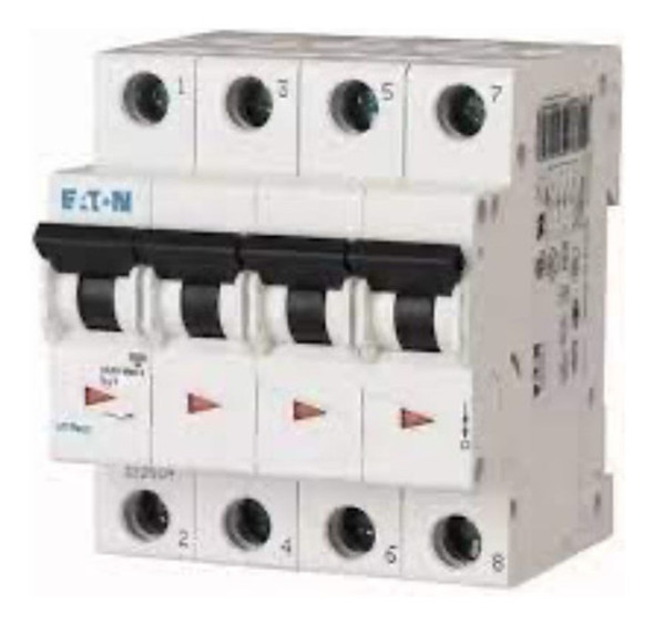 Interruptor Tetrapolar 25a Termica Eaton Electro Medina 0