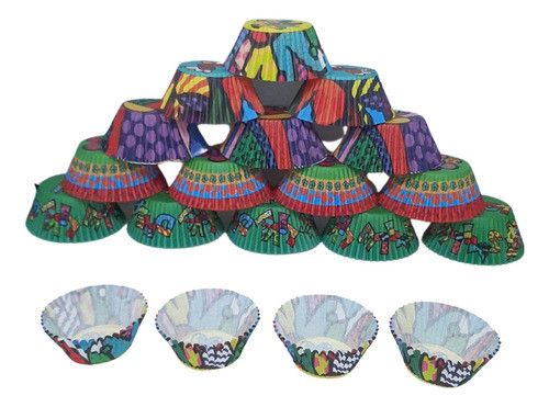 Pirotines Estampados Britto Nº10 Caja X 480 Unidades 1