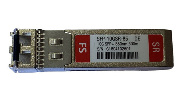 Transceiver Gbic Fs Sfp+ 850nm 300m Pn Sfp-10gsr-85@ 0