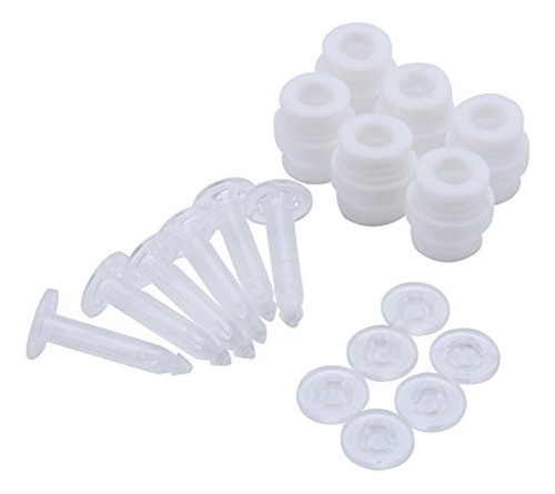 Dilwe Amortiguación Parachoques Pelota De Goma + Pasadores A 1