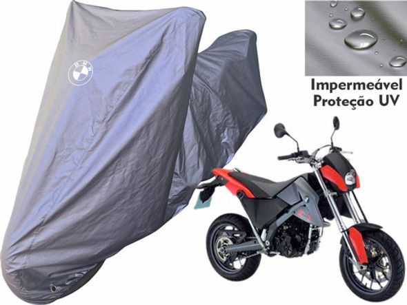 Capa De Tecido Resistente Impermeável Para Moto Bmw G 650 X 0