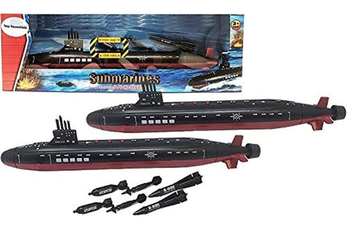 Juguete Submarino Negro Marino De 16.5 Pulgadas Con Efectos 0