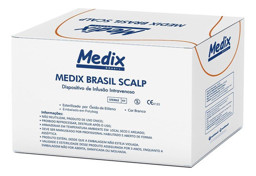 Kit C/ 90 Scalp Medix 21 G 0