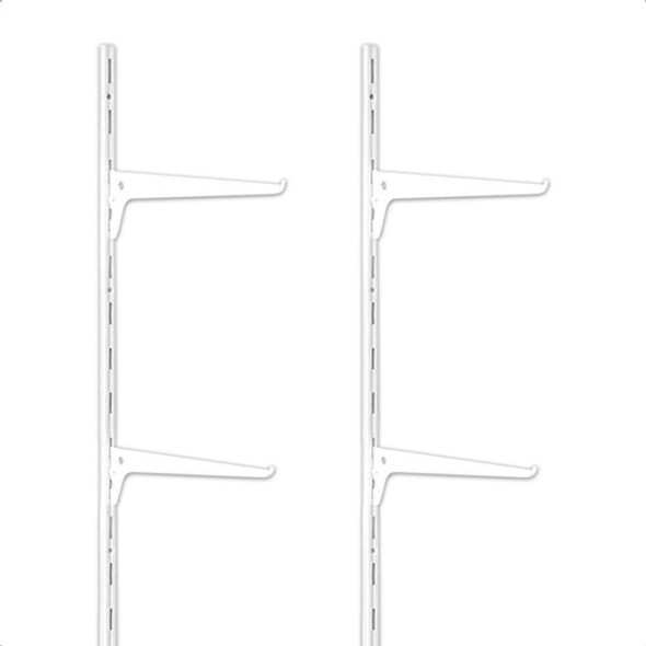 4x Trilho Cremalheira 200m + 32x Suportes Simples 30cm Br 0
