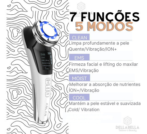 Anlan Warm E Cool 5 Modos 7 Funções /3 Niveis De Temperatura 1