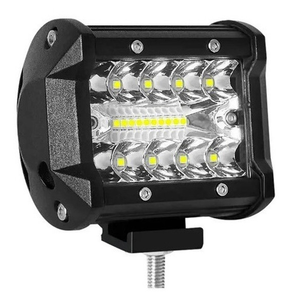 Faro Led Cree Auxiliar 20 Leds 60w Moto 4x4 3fa 0