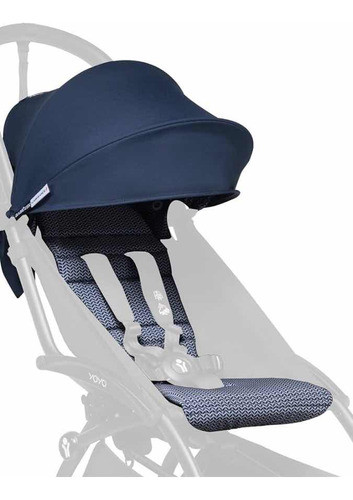 Funda Azul Modelo Air France Cochecito Babyzen Yoyo 1