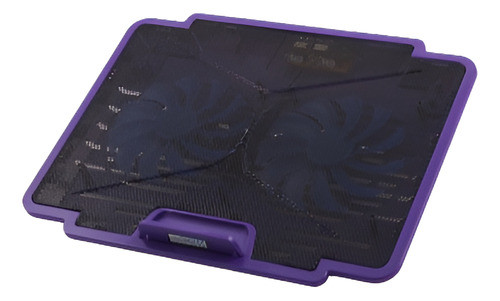Usb 2.0 De La Computadora Ultra Enfriador Cojín Púrpura W Do 0