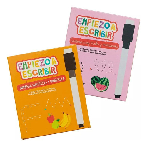 Combo X 2 Cartas Didácticas Empiezo A Escribir 0