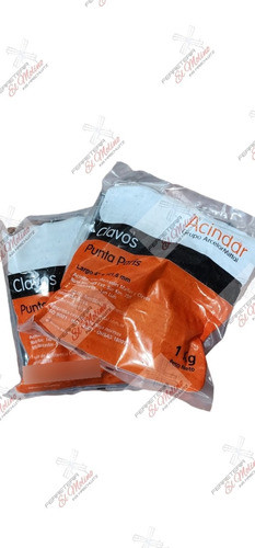 Clavos Punta Paris Acindar 3  X 1kg Bolsa (ing Maschwitz) 0