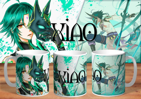 Taza Xiao, Genshin Impact De Cerámica 0