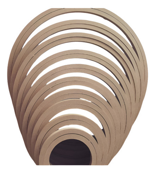 Bastidor Redondo Sin Llave Para Bordado 42 Cm Por Unidad. 0
