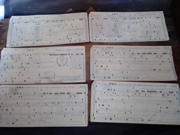 Antiguos Recibos De Ose Imm Educación Primaria Etc Años 70's 1
