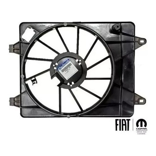 Encausador Electro Ventilador Fiat Strada 281 Original 1