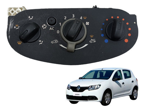 Comando Ar Condicionado Renault Sandero Duster 2008 Usado 0