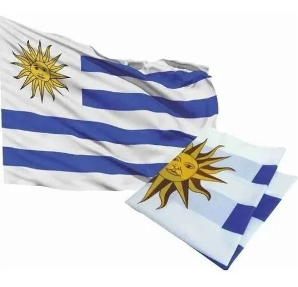 Bandera De Uruguay Oficial 90 X 150 Cm 0