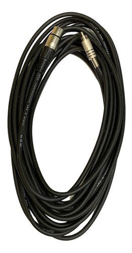 Cable Rca A Canon Hembra Pro 4 Mts Mixer Audio Consola 0