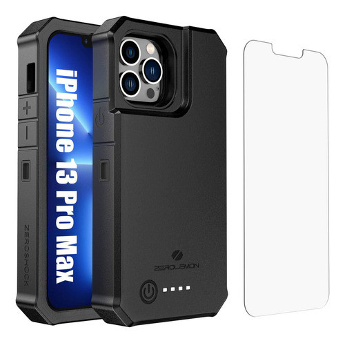 Zerolemon Ruggedjuicer - Funda De Batera Para iPhone 13 Pro 0