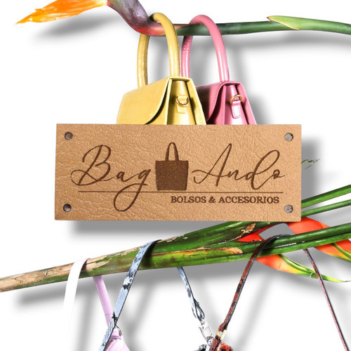 Etiquetas De Cuero Eco Pu Grab Laser De 3x2 X 100 Sin Perf 0