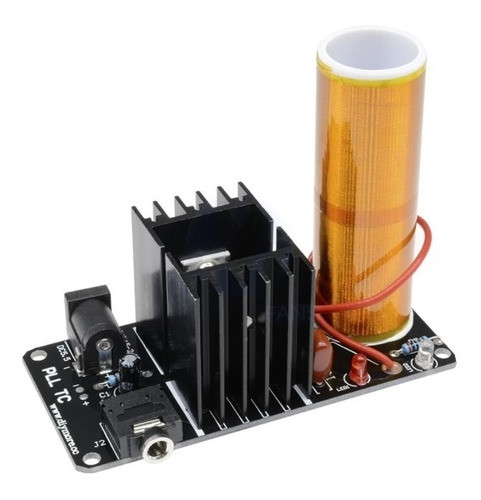 Mini Bobina Tesla Con Entrada De Audio Armada Y Testeada 0