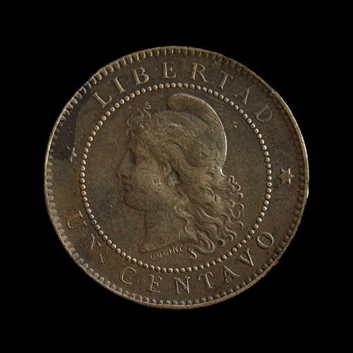 Moneda Argentina 1 Centavo 1884 - Km#32 1