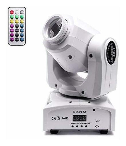 U`king Stage Lighting 50w Led Luz De Cabeza Móvil Con Contro 0