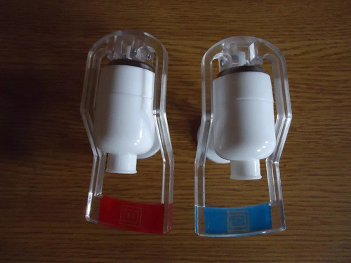 Juego Canillas Dispenser Agua Frio Calor Rosca Hembra 16 Mm 1