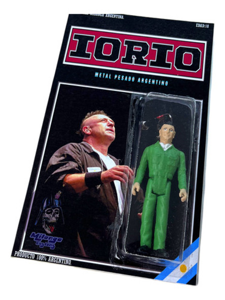 Ricardo Iorio Figura Muñeco Coleccion Almafuerte Hermetica 0