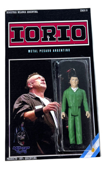 Ricardo Iorio Figura Muñeco Coleccion Almafuerte Hermetica 1