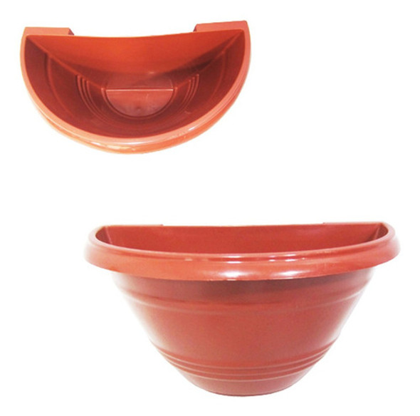 Kit 30 Vaso De Parede 1 Lt Meia Lua Jardim Vertical Promoção 0