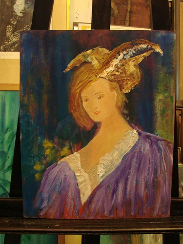 Ada Thamar / Pintura Doble / Retrato + Nat. Muerta  # 1419 1
