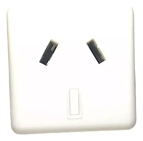 Adaptador Americano Blanco Entrada 3 Patas Salida 2 Patas 0
