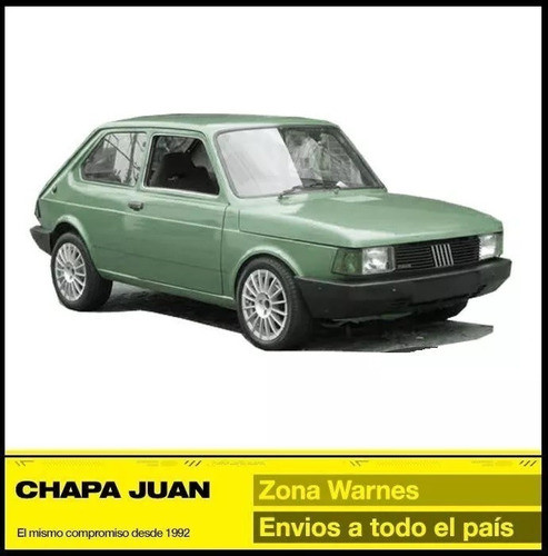 Juego De Pasaruedas Traseros Exteriores Fiat 147 1