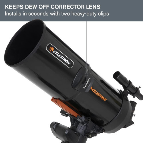 Celestron Dew Shield Con Tapa De Cubierta Aluminum Dew Preve 1