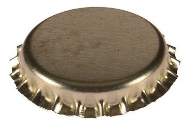 Tapa Botella Vidrio  Cerveza 27mm Corona (metal) X 600 Unid. 1