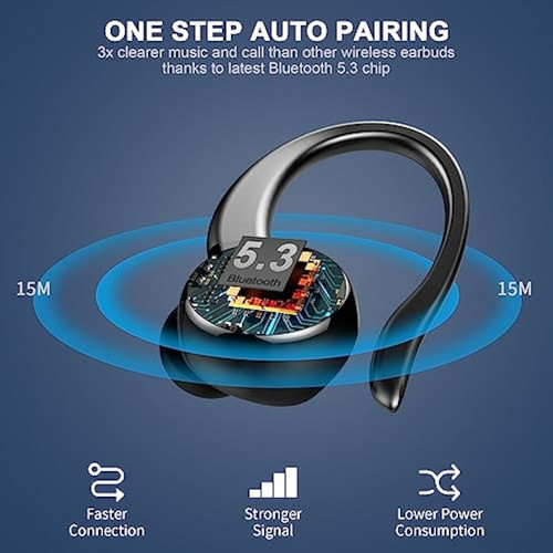 Auriculares Inalámbricos Bluetooth 5.3 Enc 1