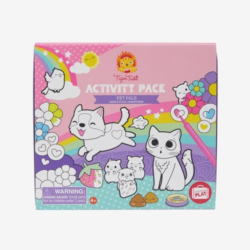 Set De Actividades De Mascotas Para Niños Tiger Tribe 0