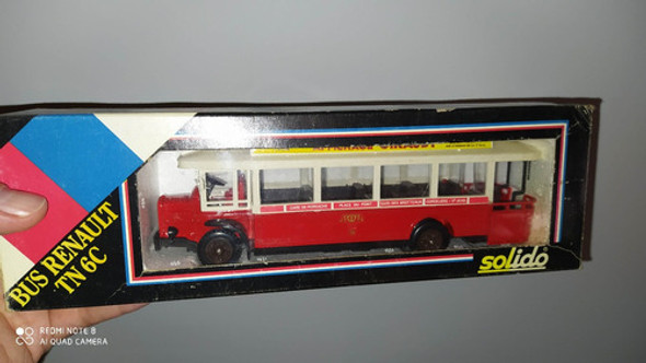 Bus Renault  Colección 16cm Solido Con Caja Escala 1 50 0